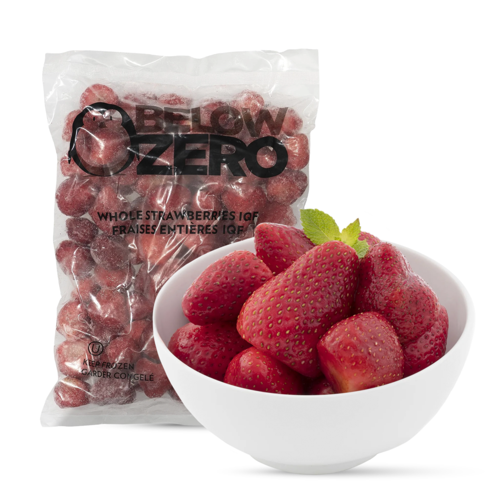 Below Zero Whole Strawberries