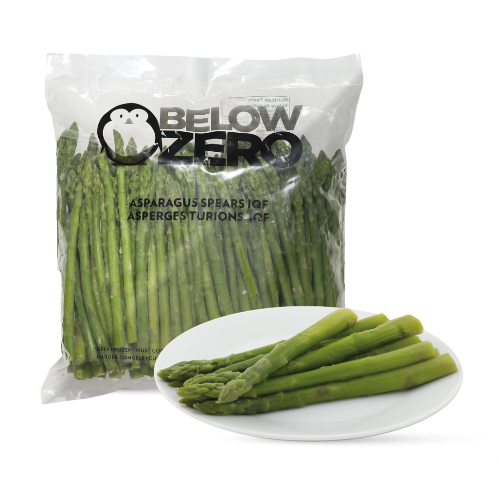 Below Zero asparagus