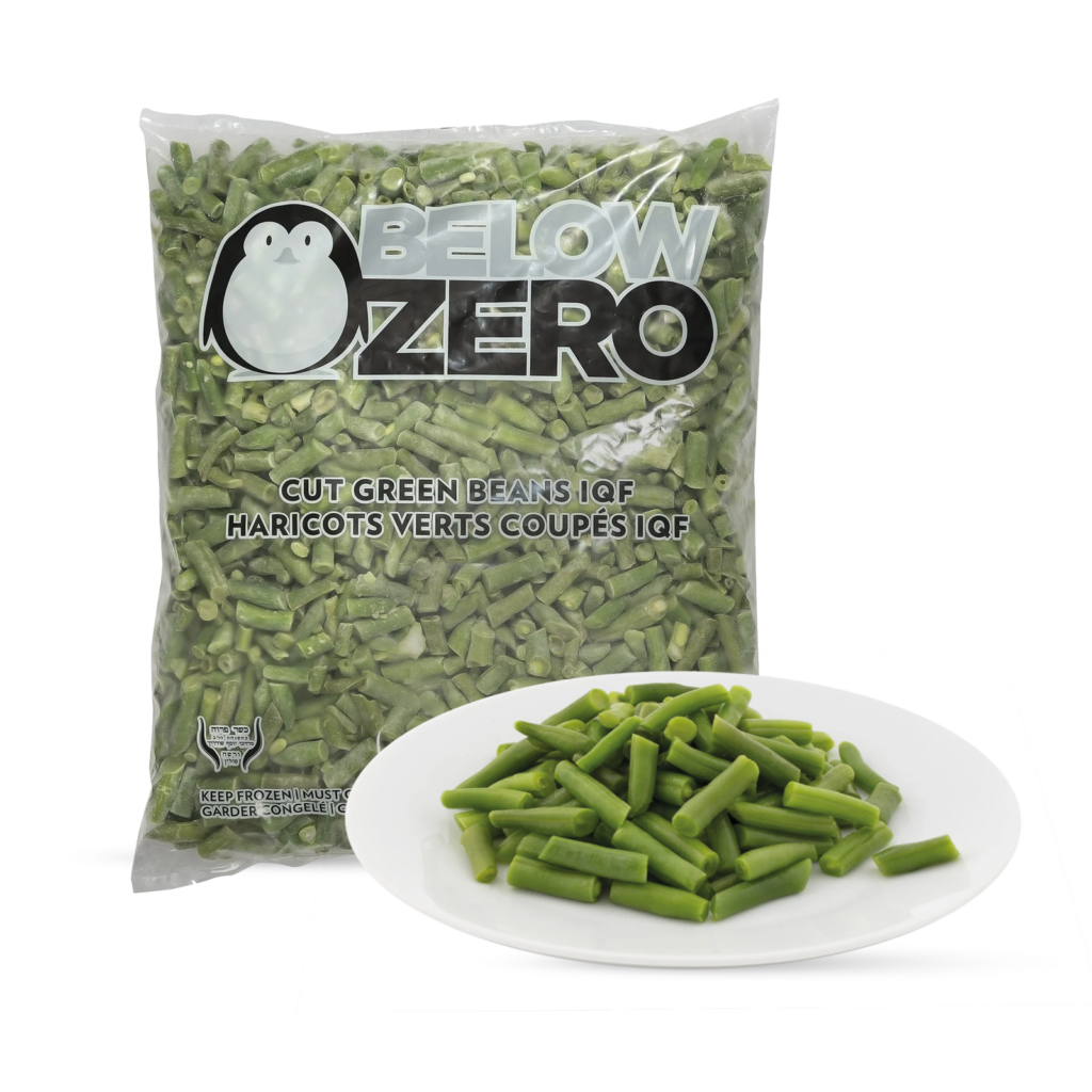 Below Zero cut green beans