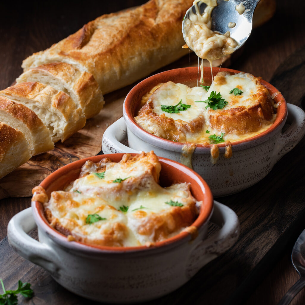 Onion soup recipe using Below Zero