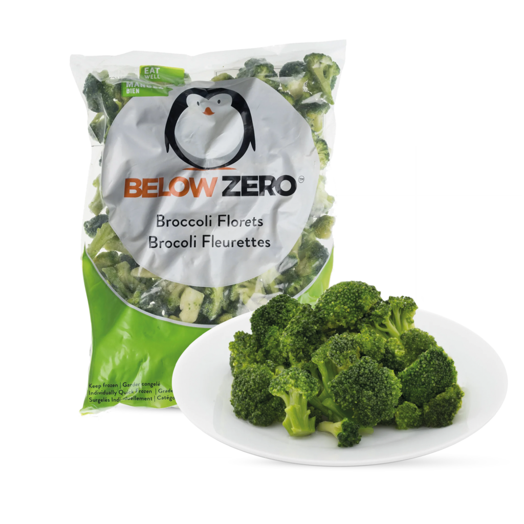 Below Zero Brocoli fleurettes