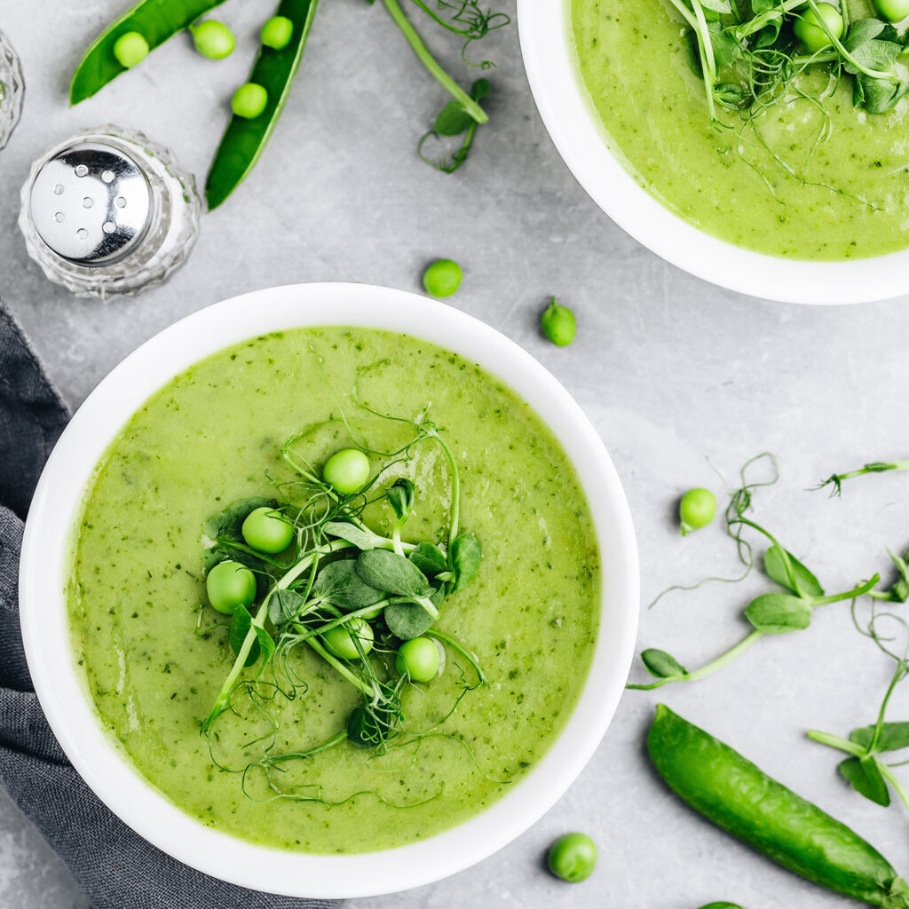 Peas soup recipe using Below Zero