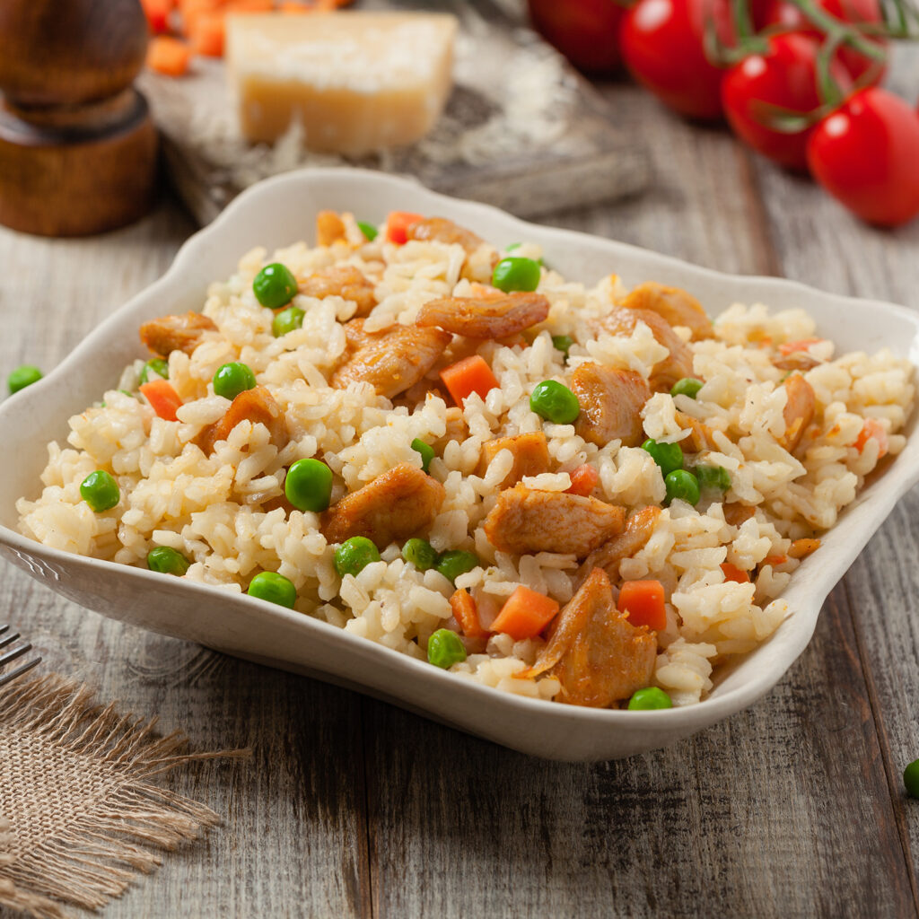 Chicken fried rice recipe using Below Zero