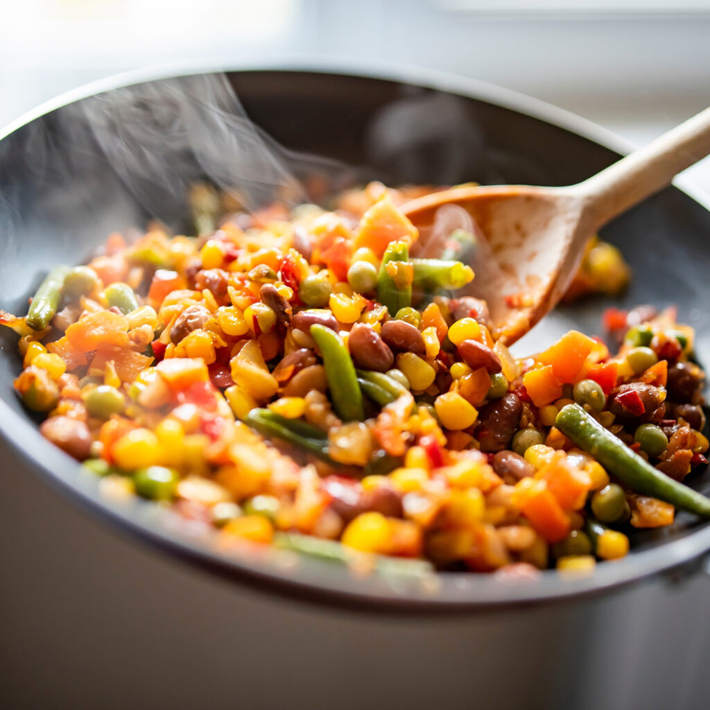 Vegan sauté recipe using Below Zero