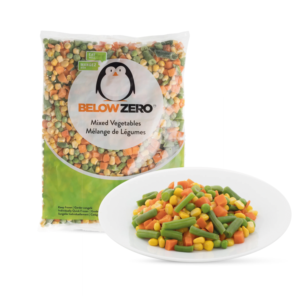 Below Zero Mixed Vegetables