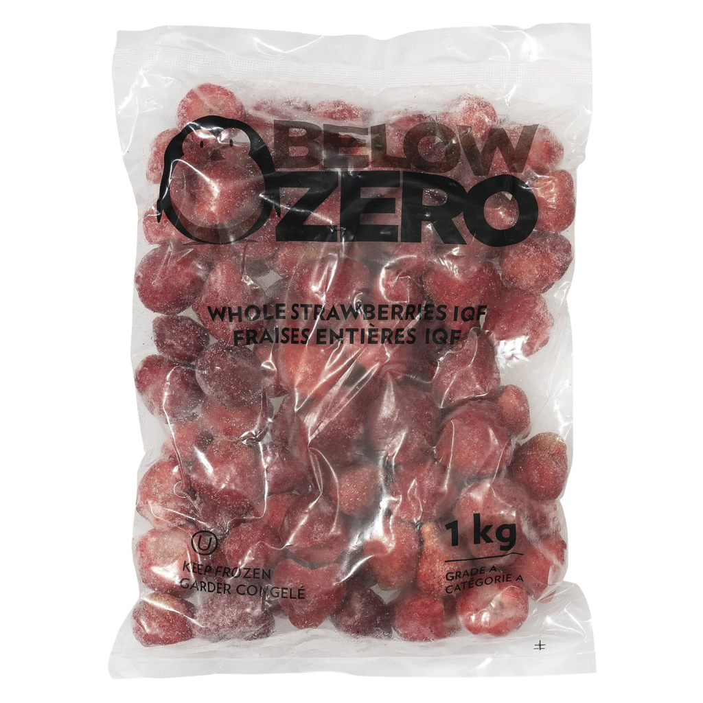 Below Zero Whole Strawberries