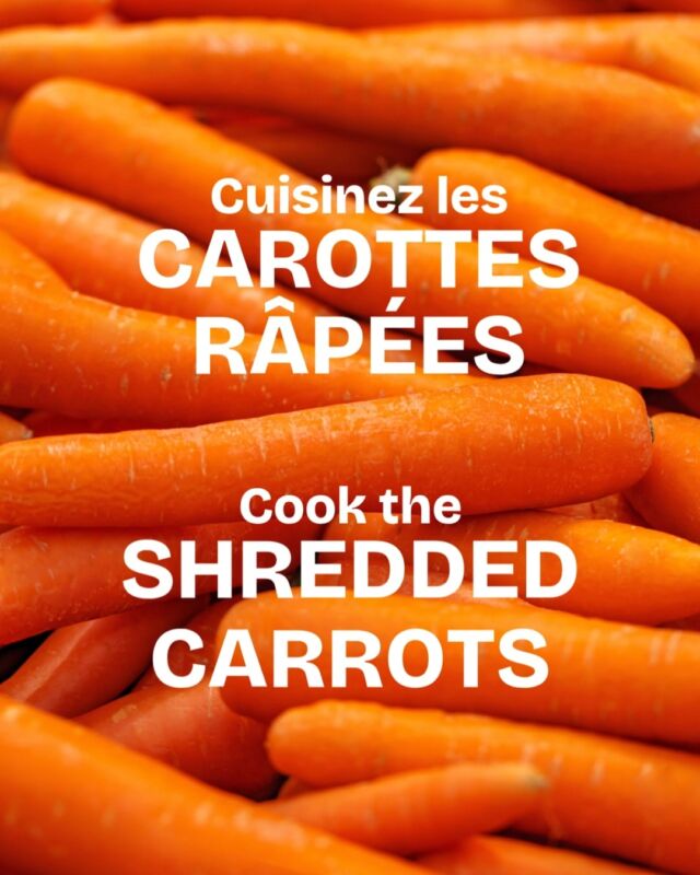 Découvrez 4 façons savoureuses de cuisiner les carottes râpées! 🥕

Vous pensez que les carottes râpées sont réservées aux salades? Détrompez-vous! Voici 4 idées simples et délicieuses pour transformer ce légume croquant en véritables plats gourmands.
--
Discover 4 delicious ways to cook shredded carrots! 🥕

Think shredded carrots are just for salads? Think again! Here are 4 simple and tasty ideas to turn this crunchy veggie into truly mouthwatering dishes.